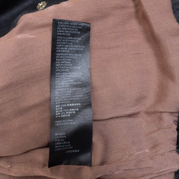 Free People Melrose Vegan Leather Moto Jacket Size XS - Picture 14 of 15